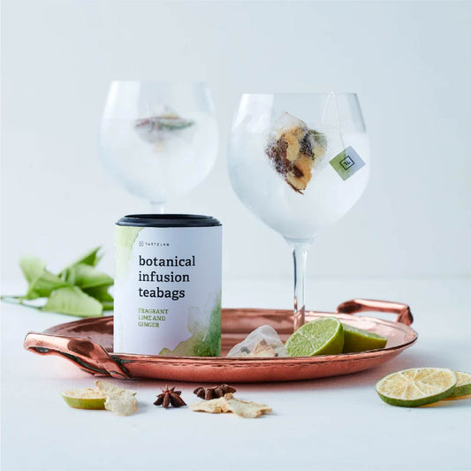 Fragrant Lime & Ginger Botanical Infusion Bags